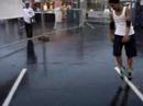 Bboy in the rain Landover HIN