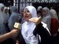 وفد اسر المعتقلين يحاول تسليم مذكرة لفتحي سرور
