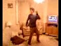 josh drunk and dancing at jamies house on friday nite