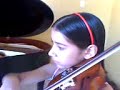 Alice Torres tocando o Canon de Pachabell - take �nico
