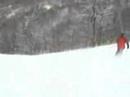 Telemark skiing at Stratton