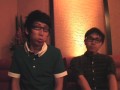 スミテレビ「楽屋直撃インタビュー」