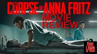 THE CORPSE OF ANNA FRITZ ( 2015 Alba Ribas ) aka El cadáver de Anna Fritz Horror Movie Review