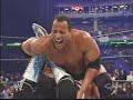 Hogan vs the rock