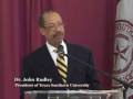 Port of Houston Authority Collaboration, part 1 - Dr. Rudley, President of TSU