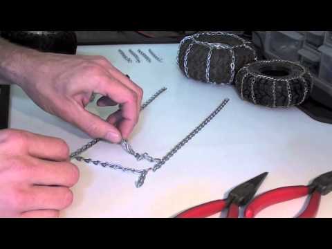 BenderCustoms - How to make your own snow chains for R/C tires.