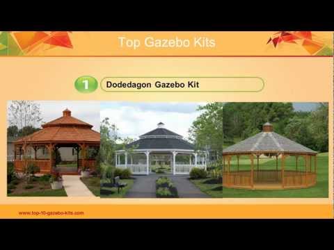 gazebos - Gazebo Kits - http://www.top-10-gazebo-kits.com/ Update your garden with a fantastic outdoor gazebo and enjoy the outdoors all year round. Do it yourself or ...
