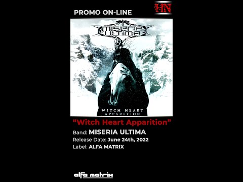 #Dark #Elektro #EBM #Industrial from #Finland MISERIA ULTIMA - Witch Heart Apparition (2022)