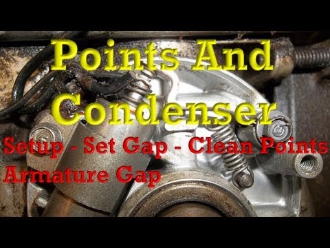 how to adjust points on a distributor