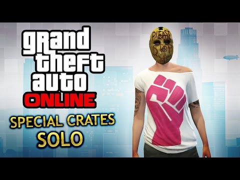 how to collect a crate in gta v
