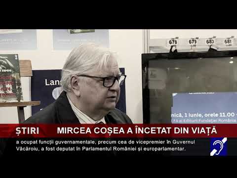Reputatul economist Mircea Coșea a încetat din viață