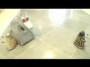 Battling R/C Daleks guest-starring K9 from ThinkGeek