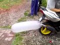 Dmuchanie kondoma za pomoc? skutera ^^