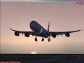 Virgin Atlantic A340-642 Landing in Heathrow