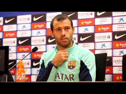 LIVE - Mascherano press conference