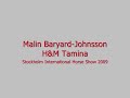 Malin Baryard och HM Tamina.wmv