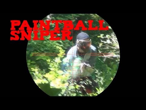 how to be a paintball sniper