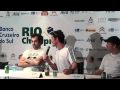 2010-03-14 | Rio press conference-Marat Safin ~> Safin, in his Champions Series debut, answers a tricky question about off court activities with typical flair in Rio. (<span>0:)