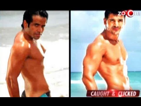 Tusshar Kapoor spoofs John Abraham's bare butt act