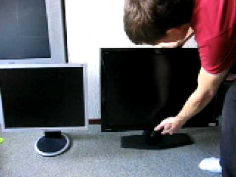 how to adjust brightness on hanns g monitor