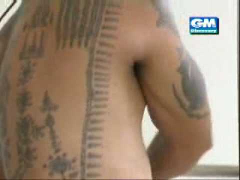 Thai spiritual tattoo by Ajahn Noo Kanpai. Thai spiritual tattoo by Ajahn Noo Kanpai.