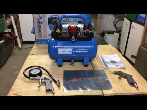 Güde Kompressor AIRPOWER 190/08/6 ►► TEST ►► ✅✅♥♥