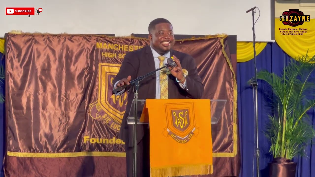 Manchester High School Graduation 2024 Guest Speaker Pastor Jermaine Johnson.....Great Speech.