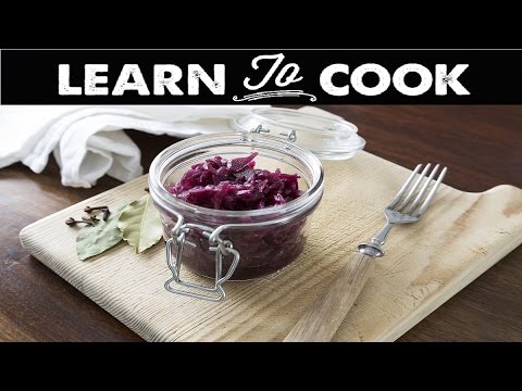 how to cook the purple cabbage