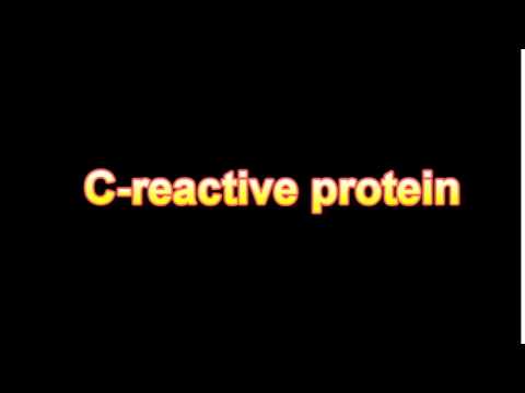 how to treat c reactive protein