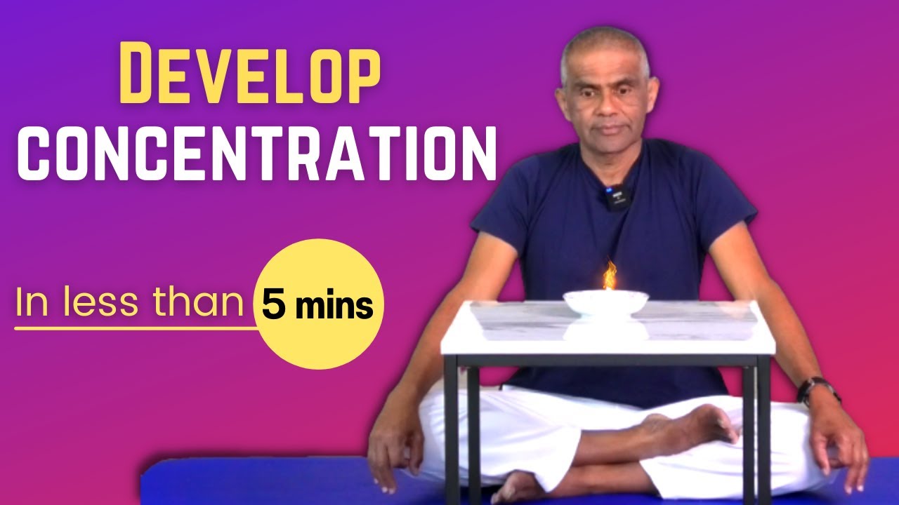 How to master your mind in less than 5 minutes a day by Dharana in  Yoga
