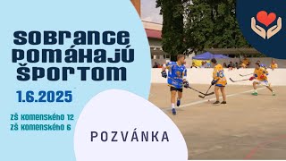POZVÁNKA: Sobrance pomáhajú športom