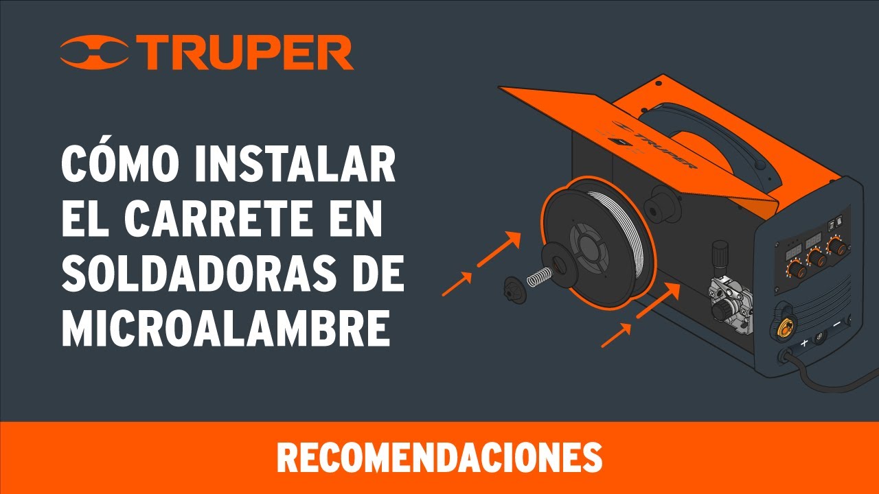 Soldadora para microalambre y electrodo, 130 A, Truper