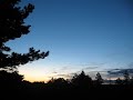4:45am sunrise over Ananda Ashram 4:45am sunrise over Ananda Ashram