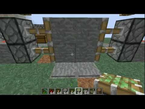 how to make a sliding door in minecraft xbox