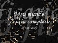 Meu mundo ficaria completo (Com você) - Cássia Eller