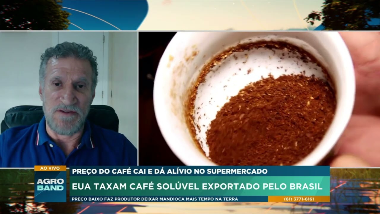 Café mais barato: alívio no mercado e alerta para exportações