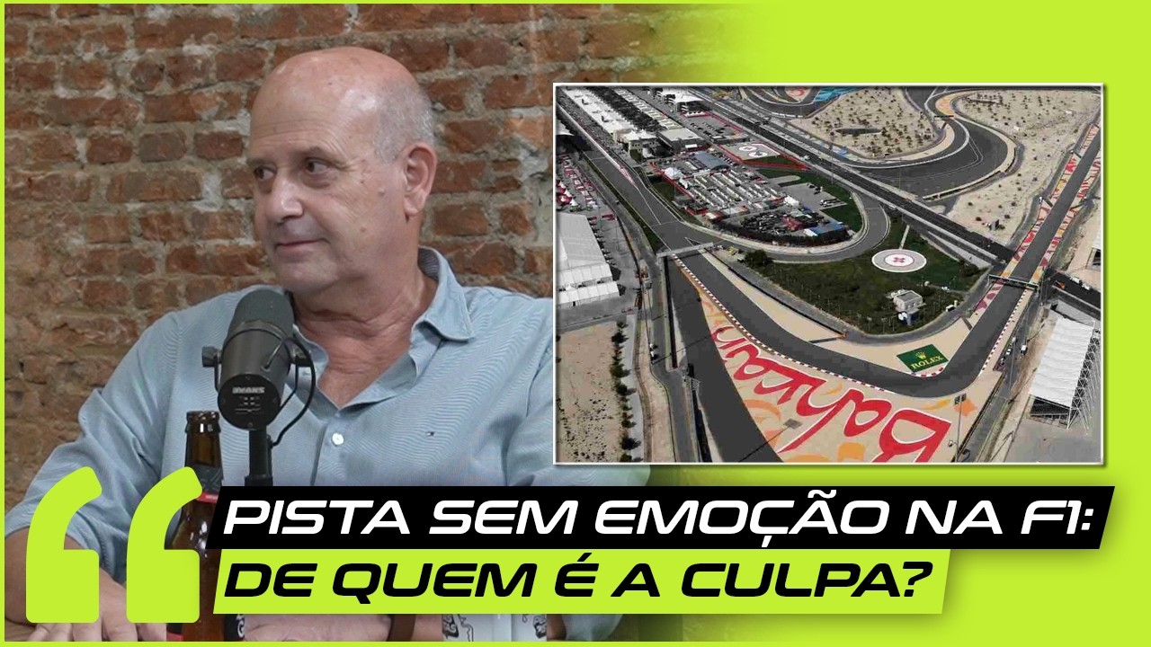POR QUE AS PISTAS NOVAS SÃO CHATAS? Engenheiro da F1 explica o motivo! #cortes #pelaspistaspodcast