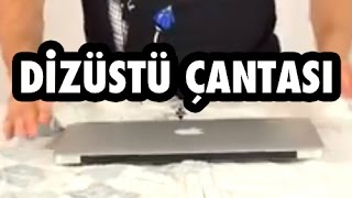 Kapşonlu Sweatshirt'ten Laptop Çantası Yapın