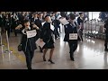 Stewardess dance Orly Airport 09 28 2009 Paris France FULL HD