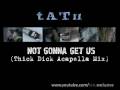 Not Gonna Get Us (Thick Dick Acapella Mix)