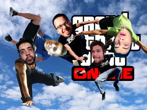 GTA V Online - MUITA SUJEIRA PRA POUCO PARKOUR! Com Marcs, Patife, Lipão e Lud!
