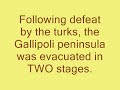 The Real Gallipoli one. after TWO attempts!