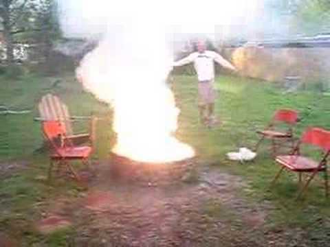 magnesium fire