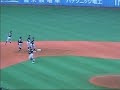 試合前ノック　ＪＲ北海道
