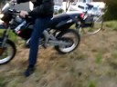 Roy op zijn Derbi Xrace