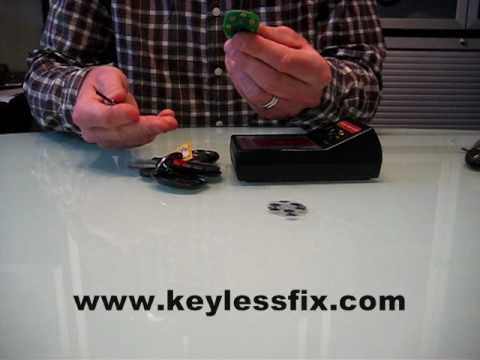 how to repair gm key fob