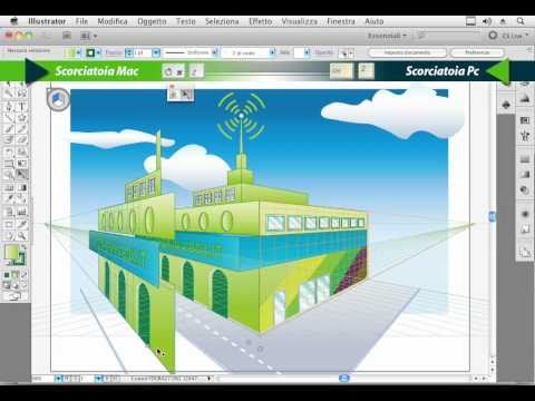 Griglia prospettica in Illustrator CS5: guida all'uso Griglia prospettica in Illustrator CS5: guida all'uso