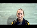 mountaineertv: WVU Gymnast Stephanie Keaton (flip video)