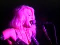 gitane demone live, playing bass with a whip !