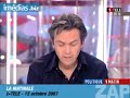 nadine morano s'�nerve lors de la matinale du 14 octobre 2007 sur i t�l�.